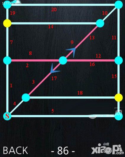 一筆畫通關(guān)攻略之81-90關(guān)