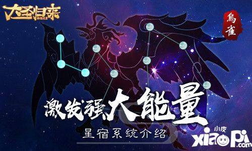 激發(fā)強(qiáng)大能量 《大圣歸來(lái)棒指靈霄》星宿系統(tǒng)介紹