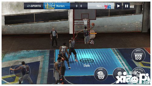 nbalive手游比賽感受氣氛