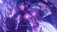 《FF7EC》蒂法新皮膚飯制3D美圖 緊身衣身材無敵